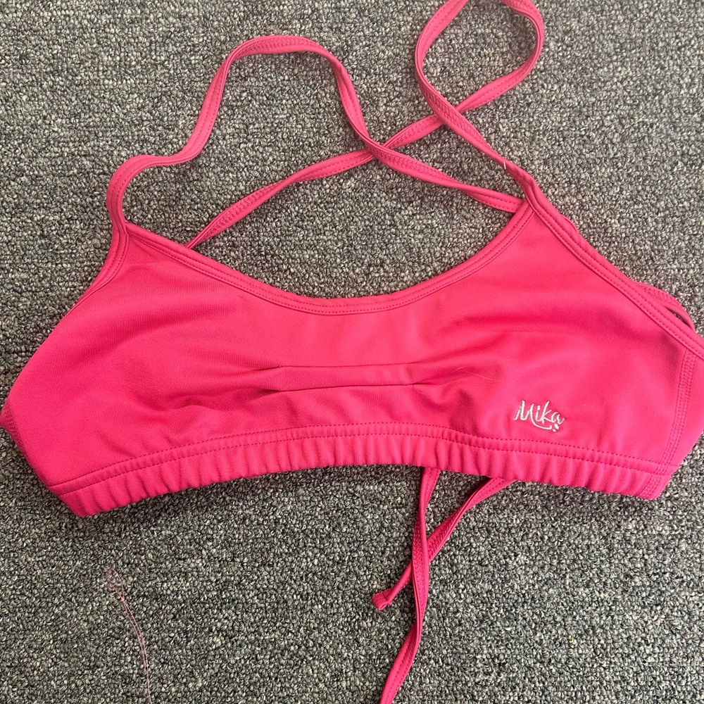 Mika Yoga Wear Pink Sports Bra